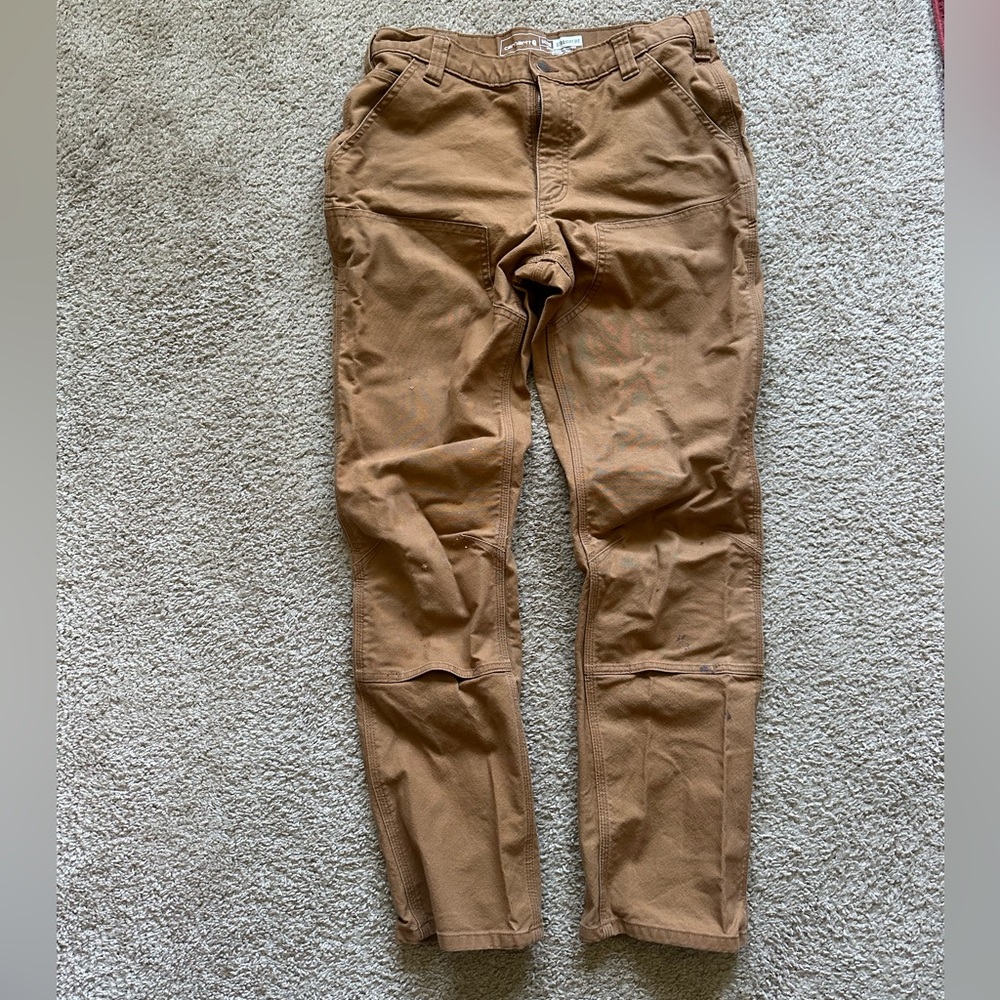 Carhartt Straight Fit Double Front Pants Mens 34x32